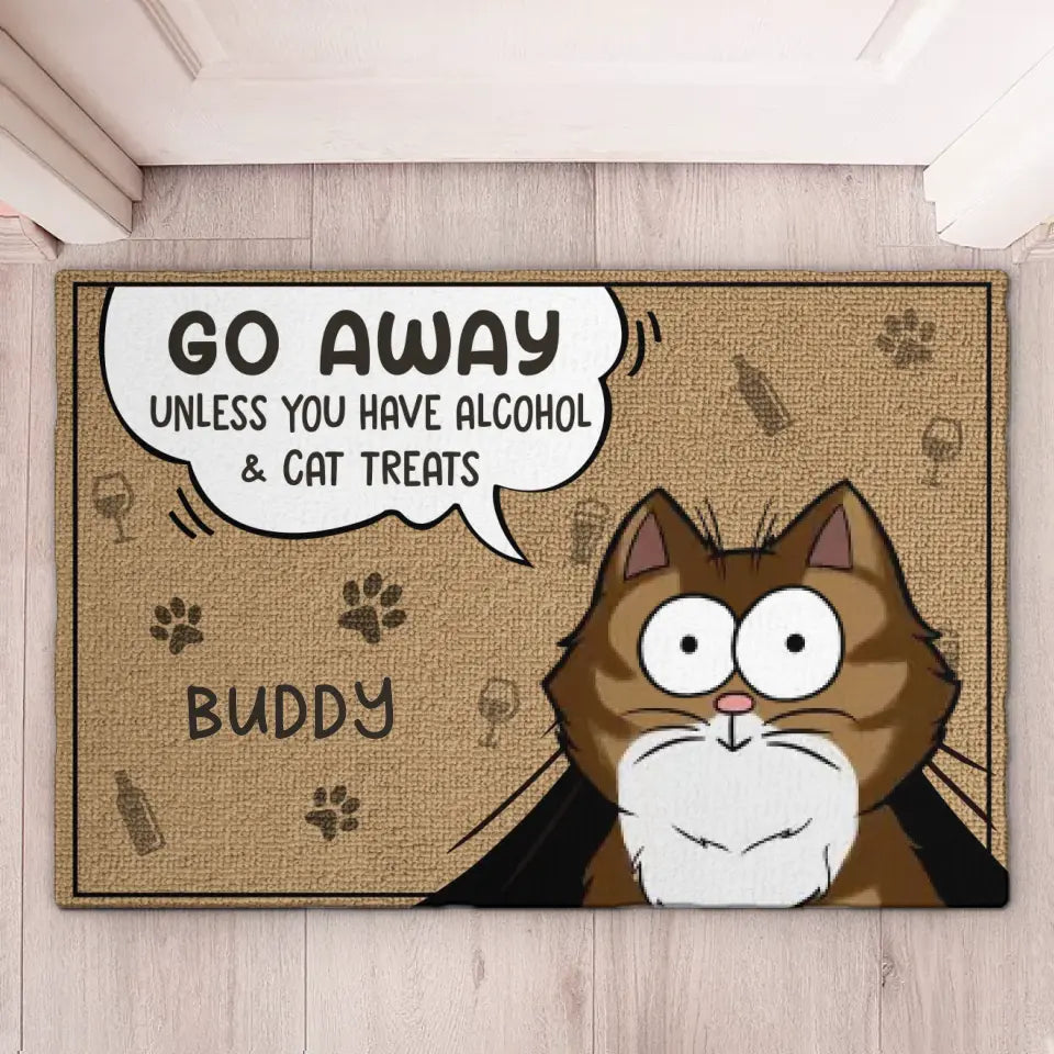 We Rule The House - Dog & Cat Personalized Custom Home Decor Decorative Mat - House Warming Gift For Pet Lovers, Pet Owners copy copy