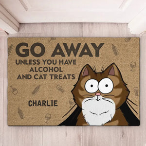 Pets Are Humanizing - Dog & Cat Personalized Custom Home Decor Decorative Mat - House Warming Gift For Pet Owners, Pet Lovers