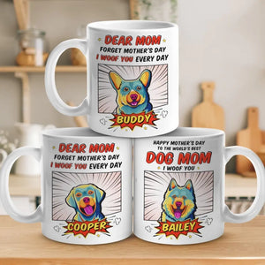 Dog Is God Spelled Backward - Dog Personalized Custom Mug - Mother's Day, Gift For Pet Owners, Pet Lovers