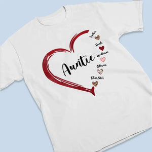 When I'm In Trouble, I Call My Aunt - Family Personalized Custom Unisex T-shirt, Hoodie, Sweatshirt - Gift For Family Members