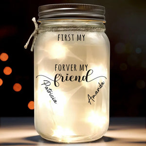 Like Mother Light Daughter - Family Personalized Custom Mason Jar Light - Mother's Day, Gift For Mom, Grandma