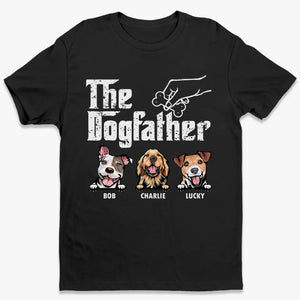 The Best Dogfather - Dog Personalized Custom Unisex T-shirt, Hoodie, Sweatshirt - Father's Day, Gift For Pet Owners, Pet Lovers