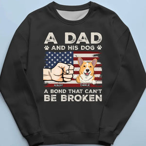 A Dad And His Dogs - Dog Personalized Custom Unisex T-shirt, Hoodie, Sweatshirt - Father's Day, Gift For Pet Owners, Pet Lovers