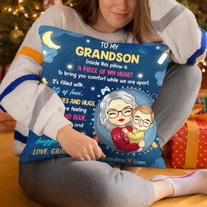 Thank You For Your Endless Love And Lessons - Family Personalized Custom Pillow - Gift From Grandma