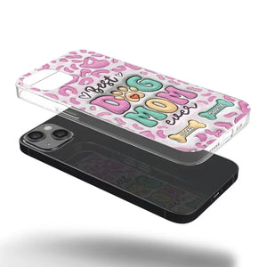 Best Dog Mom Ever - Dog Personalized Custom 3D Inflated Effect Printed Clear Phone Case - Gift For Pet Owners, Pet Lovers