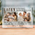 Custom Photo To Us You Are The World - Family Personalized Custom Rectangle Shaped Acrylic Plaque - Father's Day, Gift for Dad