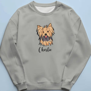 Happiness Is A Warm Puppy - Dog Personalized Custom Unisex T-shirt, Hoodie, Sweatshirt - Gift For Pet Owners, Pet Lovers