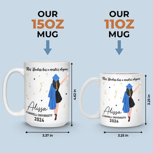 A New Journey Is Waiting For You - Family Personalized Custom Mug - Graduation Gift For Family Members, Siblings, Brothers, Sisters