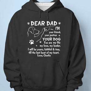 Till The Last Beat Of My Heart - Dog Personalized Custom Unisex T-shirt, Hoodie, Sweatshirt - Father's Day, Gift For Pet Owners, Pet Lovers