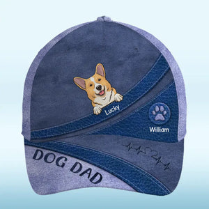 You've Stolen A Pizza Of My Heart - Dog Personalized Custom Hat, All Over Print Classic Cap - Father's Day, Gift For Pet Owners, Pet Lovers