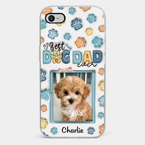 Best Dog Mom Ever - Dog & Cat Personalized Custom 3D Inflated Effect Printed Clear Phone Case - Mother's Day, Gift For Pet Owners, Pet Lovers