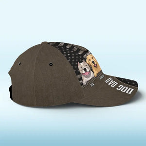 The Dog Is The Perfect Portrait Subject - Dog Personalized Custom Hat, All Over Print Classic Cap - Father's Day, Gift For Pet Owners, Pet Lovers