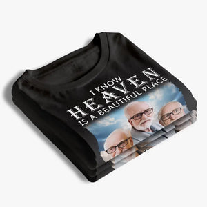 Custom Photo Our Dad Will Be In Our Hearts Forever - Memorial Personalized Custom Unisex T-shirt, Hoodie, Sweatshirt - Sympathy Gift For Family Members