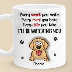 A Dog Will Teach You Unconditional Love - Dog Personalized Custom 3D Inflated Effect Printed Mug - Gift For Pet Owners, Pet Lovers