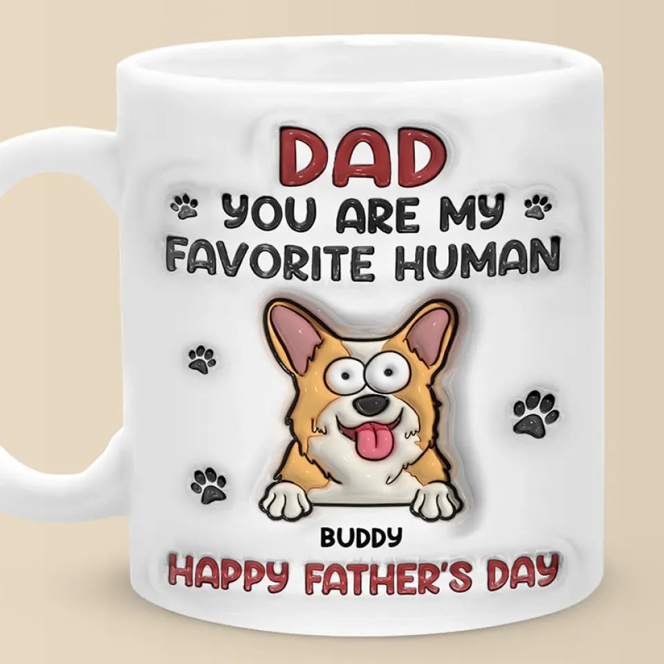 Every Dog Deserves A Loving Home - Dog Personalized Custom 3D Inflated Effect Printed Mug - Gift For Pet Owners, Pet Lovers