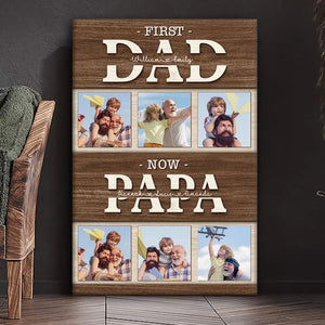 Custom Photo I Know You Love Me Unconditionally - Family Personalized Custom Vertical Canvas - Father's Day, Gift For Dad