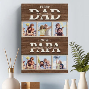 Custom Photo I Know You Love Me Unconditionally - Family Personalized Custom Vertical Canvas - Father's Day, Gift For Dad