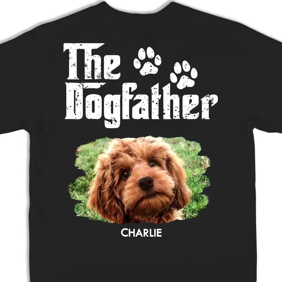 Custom Photo The Coolest Dog Father - Dog Personalized Custom Unisex T-shirt, Hoodie, Sweatshirt - New Arrival, Father's Day, Birthday Gift For Pet Owners, Pet Lovers - AMZ