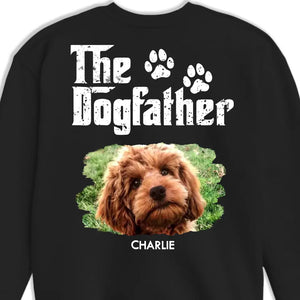 Custom Photo The Coolest Dog Father - Dog Personalized Custom Unisex T-shirt, Hoodie, Sweatshirt - New Arrival, Father's Day, Birthday Gift For Pet Owners, Pet Lovers - AMZ