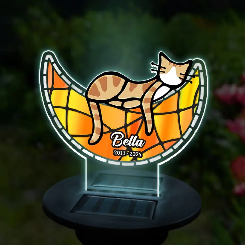 Forever Stay In Your Heart  - Memorial Personalized Custom Garden Solar Light - Sympathy Gift For Pet Owners, Pet Lovers