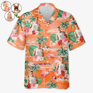 Custom Photo Enjoy Summer In Your Own Way - Family Personalized Custom Unisex Tropical Hawaiian Aloha Shirt - Summer Vacation Gift, Gift For Family Members