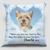 Custom Photo I'm In Heaven But My Heart's Always Here With You AMZ - Memorial Personalized Custom Pillow - New Arrival, Sympathy Gift, Gift For Pet Owners, Pet Lovers