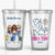 Oh Ship It's A Girls Trip - Bestie Personalized Custom Clear Acrylic Tumbler - Summer Vacation Gift For Best Friends, BFF, Sisters