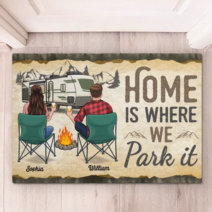 Drive Slow Drunk Campers Matter - Camping Personalized Custom Home Decor Decorative Mat - House Warming Gift For Husband Wife, Camping Lovers