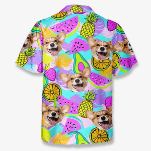 Custom Photo Cool Pets For Hot Days - Dog & Cat Personalized Custom Unisex Tropical Hawaiian Aloha Shirt - Summer Vacation Gift, Gift For Pet Owners, Pet Lovers