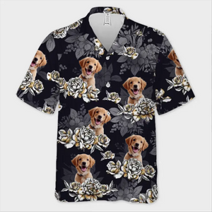 Custom Photo Summer Trip Gets Started - Dog & Cat Personalized Custom Unisex Tropical Hawaiian Aloha Shirt - Summer Vacation Gift, Gift For Pet Owners, Pet Lovers