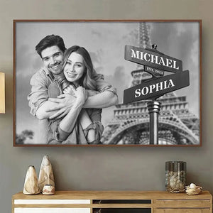 Custom Photo You Are My Greatest Adventure - Couple Personalized Custom Horizontal Poster - Gift For Husband Wife, Anniversary