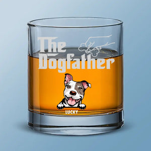 We Are Proud To Have You - Dog Personalized Custom Whiskey Glass - Gift For Pet Owners, Pet Lovers