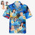 Custom Photo We Enjoy Happy Times And Good Sunshine - Family Personalized Custom Unisex Tropical Hawaiian Aloha Shirt - Summer Vacation Gift For Family Members