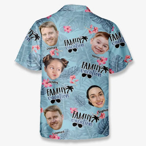 Custom Photo Summer Was Our Best Season - Family Personalized Custom Unisex Tropical Hawaiian Aloha Shirt - Summer Vacation Gift, Gift For Family Members