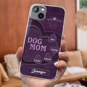 Keep You Forever In My Heart - Dog & Cat Personalized Custom Clear Phone Case - Gift For Pet Owners, Pet Lovers