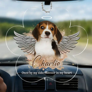 Custom Photo Your Memory Will Forever Brighten Our Days - Memorial Personalized Custom Car Ornament - Acrylic Custom Shaped - New Arrival, Sympathy Gift For Pet Owners, Pet Lovers AMZ