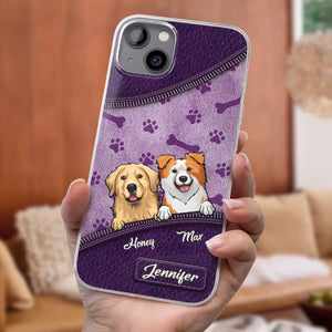 Dogs Have Given Us Their Absolute All - Dog Personalized Custom Clear Phone Case - Gift For Pet Owners, Pet Lovers