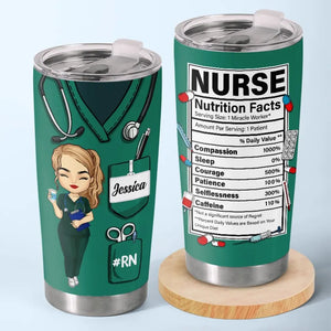 Nurses Are The Heart Of Healthcare - Nurse Personalized Custom Tumbler - Appreciation, Thank You Gift, Nurse Life