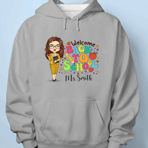 Welcome Back To School - Teacher Personalized Custom Unisex T-shirt, Hoodie, Sweatshirt - Gift For Teacher