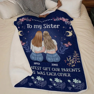 The Rarity And Invaluability Of Friendship
 - Bestie Personalized Custom Blanket - Gift For Best Friends, BFF, Sisters