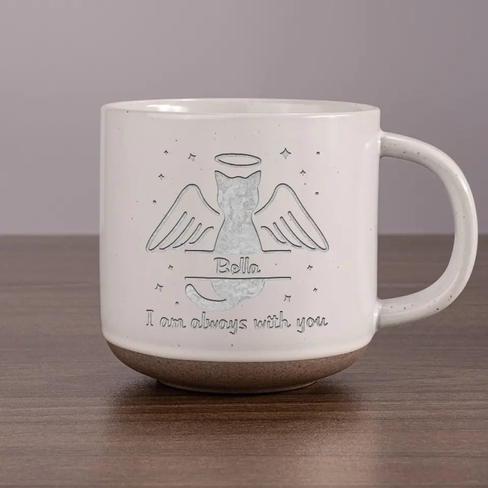 No Greater Companion, No Better Friend - Memorial Personalized Custom Pottery Mug - Sympathy Gift For Pet Owners, Pet Lovers