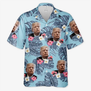 I Don't Believe This Man, Anti-Trump - America US Elections Unisex Tropical Hawaiian Aloha Shirt, Summer Vacation Gift