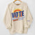 Anti Trump Vote, Removes Stubborn Orange Stains - America US Elections Unisex Sweatshirt With Design On Sleeve