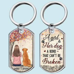 Their Warm Presence And Companionship Will Be Deeply Missed	- Memorial Personalized Custom Keychain - Sympathy Gift For Pet Owners, Pet Lovers