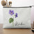 Every Flower Blooms In Its Own Time - Bestie Personalized Custom Cosmetic Bag - Wedding Gift, Bridesmaid Gift For Best Friends, BFF, Sisters