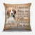 Custom Photo I Will Hold You Forever In My Heart - Memorial Personalized Custom Pillow - Sympathy Gift, Gift For Pet Owners, Pet Lovers