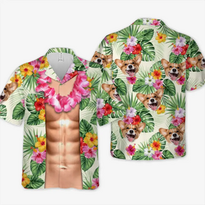 Custom Photo Every Day Should Be A Beach Day - Family Personalized Custom Unisex Tropical Hawaiian Aloha Shirt - Summer Vacation Gift, Gift For Family Members