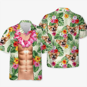 Custom Photo Every Day Should Be A Beach Day - Family Personalized Custom Unisex Tropical Hawaiian Aloha Shirt - Summer Vacation Gift, Gift For Family Members