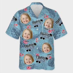 Custom Photo Summer Was Our Best Season - Family Personalized Custom Unisex Tropical Hawaiian Aloha Shirt - Summer Vacation Gift, Gift For Family Members