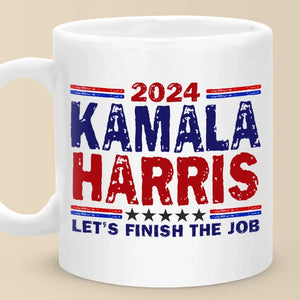 Kamala Harris 2024, For The People - America US Elections White Mug